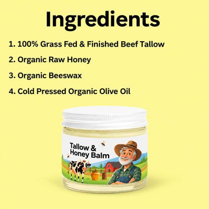 No Essential Oils - Tallow & Honey Balm